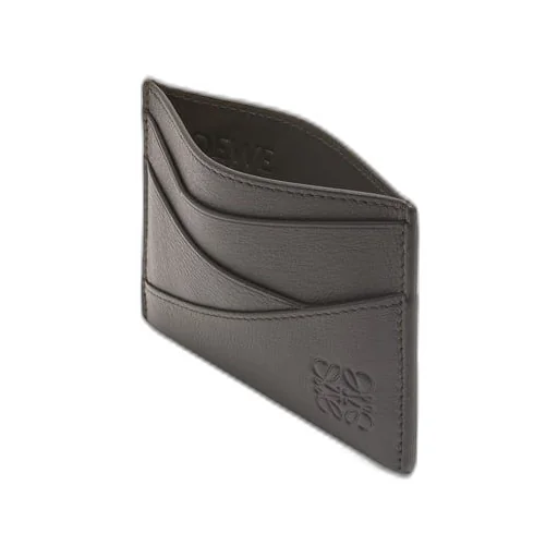 Puzzle plain cardholder in classic calfskin