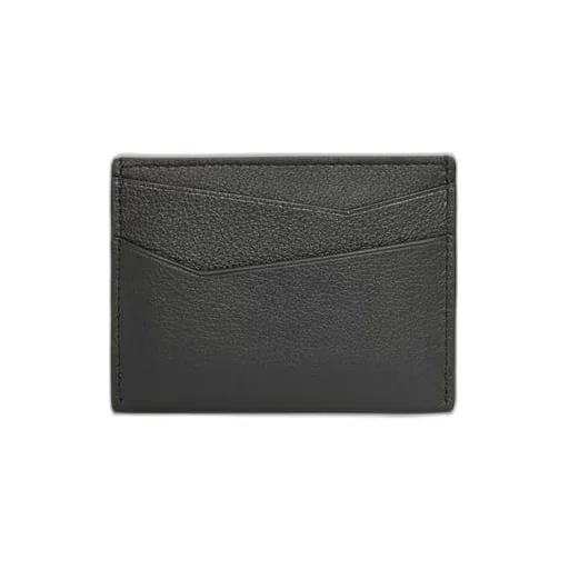 Puzzle plain cardholder in classic calfskin