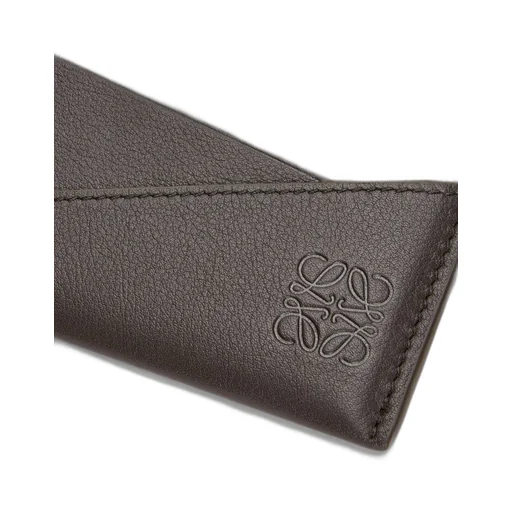 Puzzle plain cardholder in classic calfskin