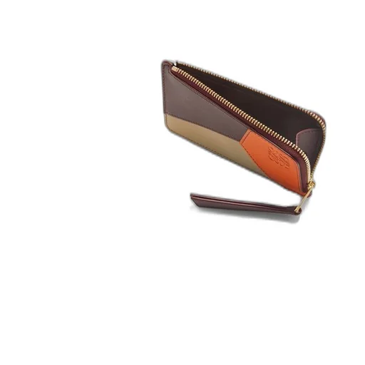Puzzle coin cardholder in classic calfskin