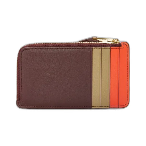 Puzzle coin cardholder in classic calfskin
