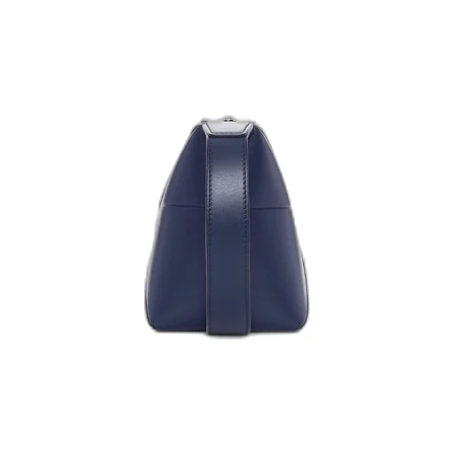 Puzzle Fold wash bag in shiny calfskin