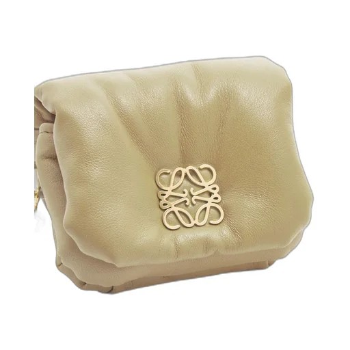 Puffer Goya case in shiny nappa calfskin