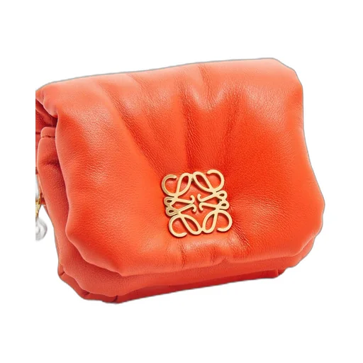 Puffer Goya case in shiny nappa calfskin