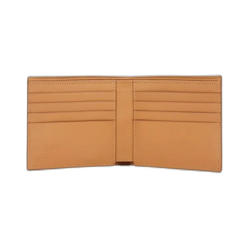 Bifold wallet in satin calfskin