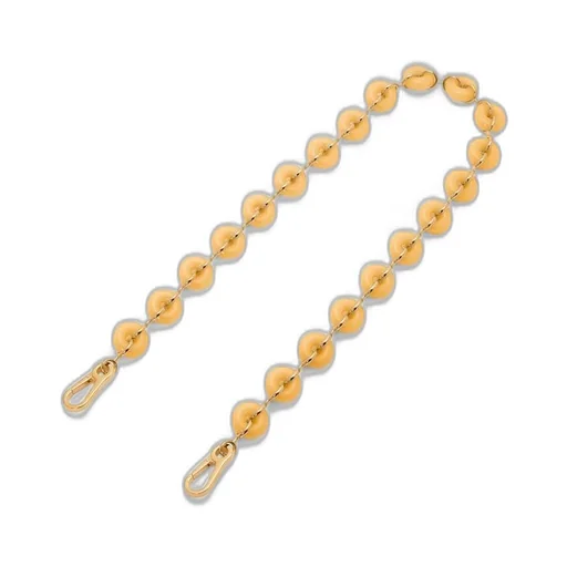 Donut chain strap in acetate