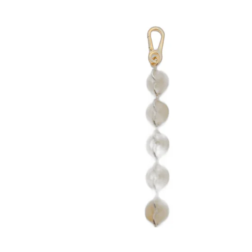 Donut chain strap in acetate