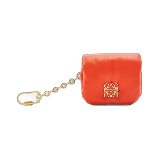 Puffer Goya case in shiny nappa calfskin