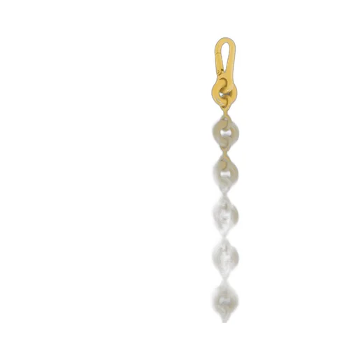 Donut chain in brass
