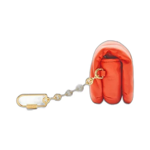 Puffer Goya case in shiny nappa calfskin