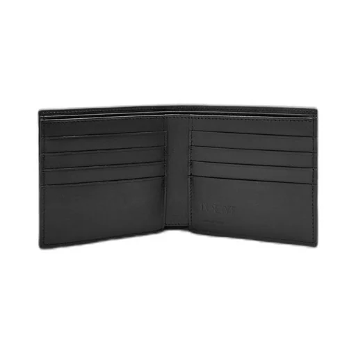 Bifold wallet in satin calfskin