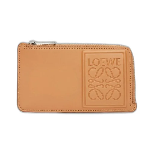 Coin cardholder in satin calfskin