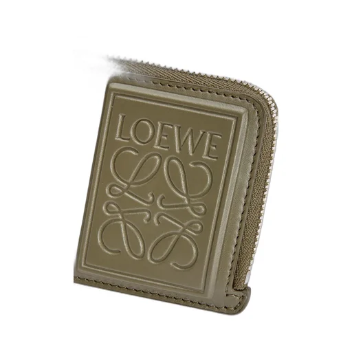 Coin cardholder in satin calfskin