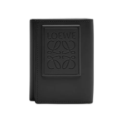Trifold wallet in satin calfskin