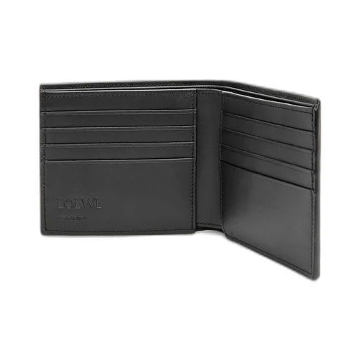 Bifold wallet in shiny calfskin
