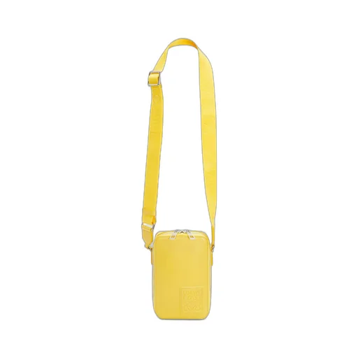 Vertical Crossbody Pocket in satin calfskin