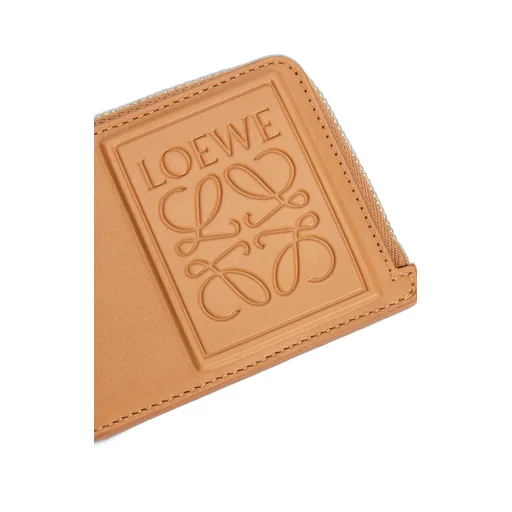 Coin cardholder in satin calfskin