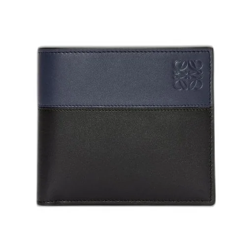 Bifold wallet in shiny calfskin