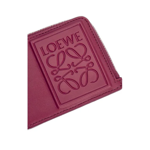 Coin cardholder in satin calfskin