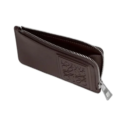 Coin cardholder in satin calfskin