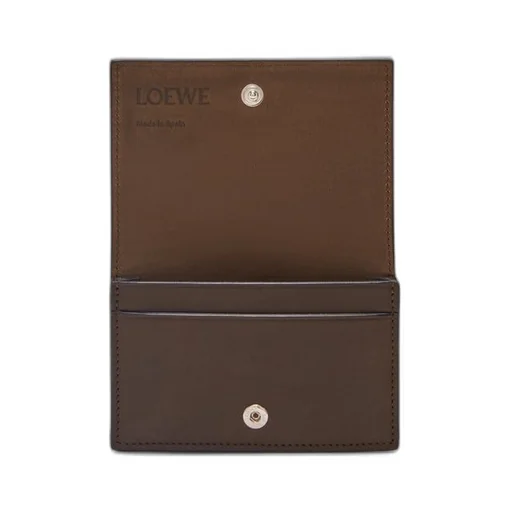 Business cardholder in vegetable-tanned calfskin