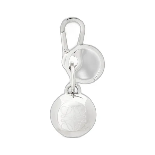 Pebble keyring bottle opener in brass