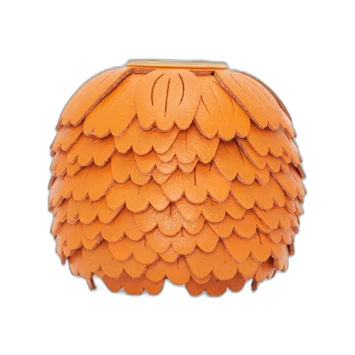 Flower charm in classic calfskin