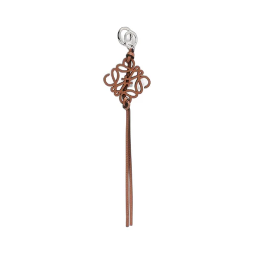 Anagram charm in calfskin