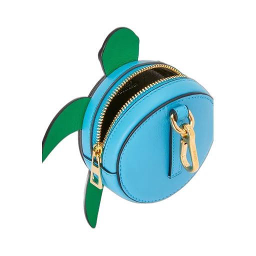 Turtle Cookie pouch in classic calfskin