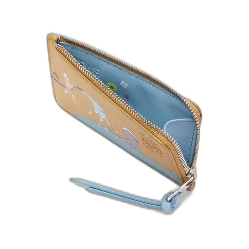 Tapir coin cardholder in satin calfskin