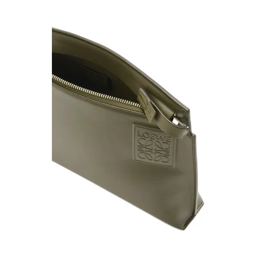 T Pouch in satin calfskin