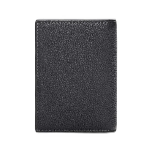 Bifold cardholder in soft grained calfskin
