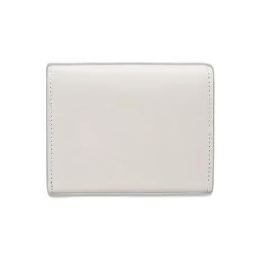 Elephant trifold wallet in satin calfskin