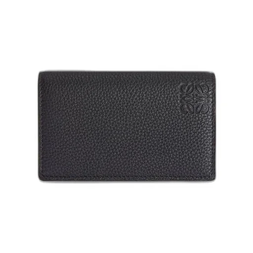 Business cardholder in soft grained calfskin