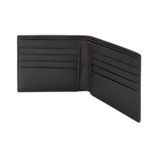 Bifold wallet in soft grained calfskin