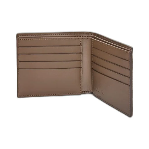 Bifold wallet in soft grained calfskin