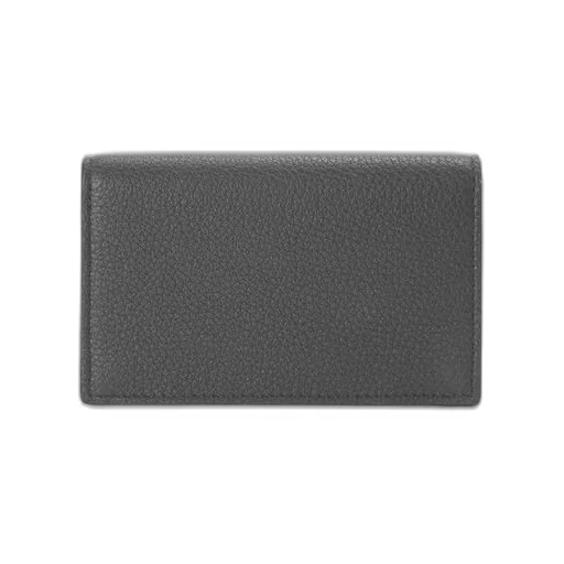 Business cardholder in soft grained calfskin