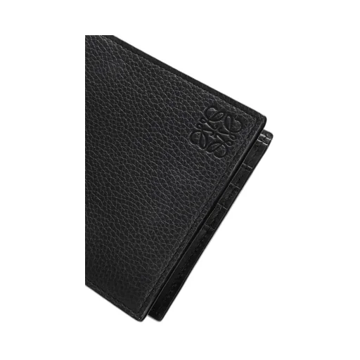 Bifold wallet in soft grained calfskin