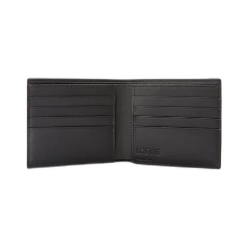 Bifold wallet in soft grained calfskin