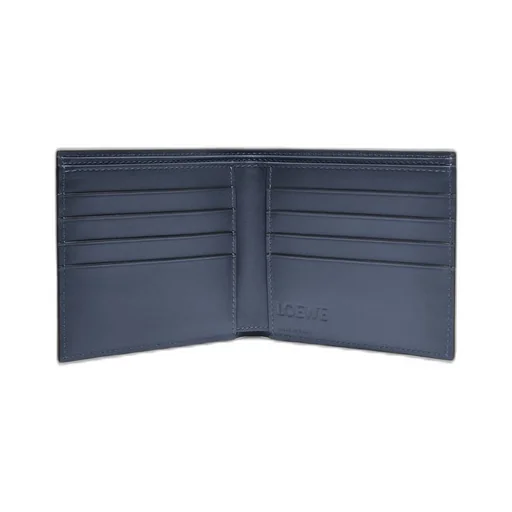Bifold wallet in soft grained calfskin