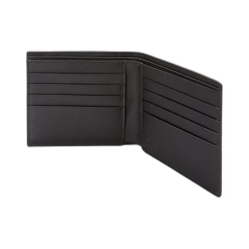 Bifold wallet in soft grained calfskin
