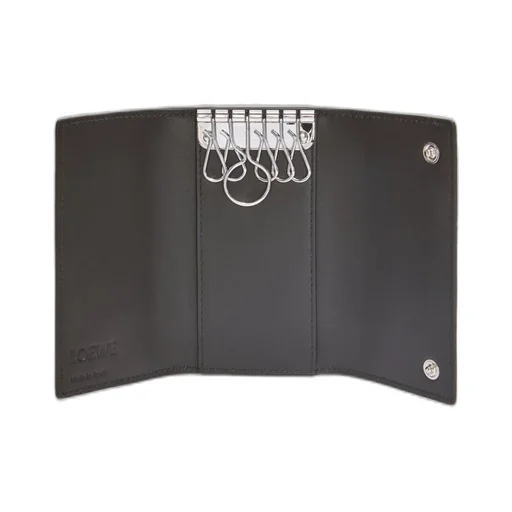Key case in soft grained calfskin