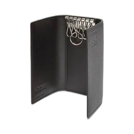 Key case in soft grained calfskin