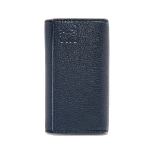 Key case in soft grained calfskin