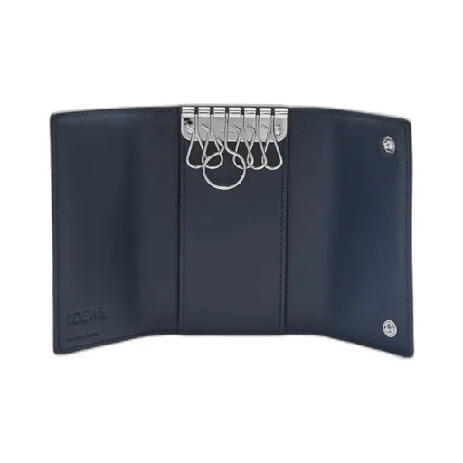 Key case in soft grained calfskin