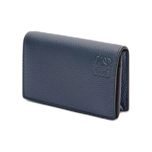 Business cardholder in soft grained calfskin