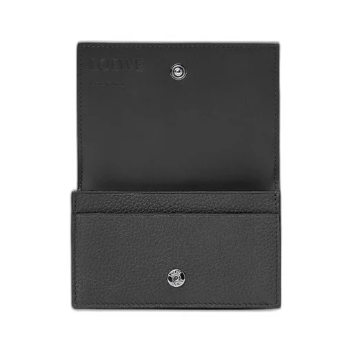 Business cardholder in soft grained calfskin