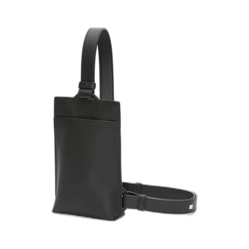 Vertical T Pocket in soft grained calfskin