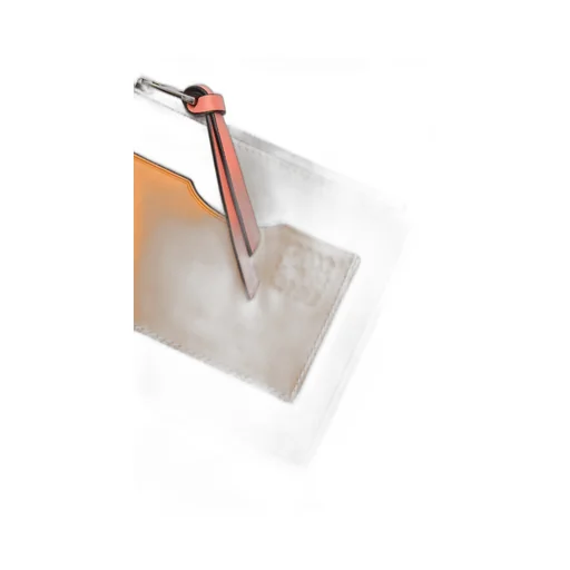 Large coin cardholder in soft grained calfskin
