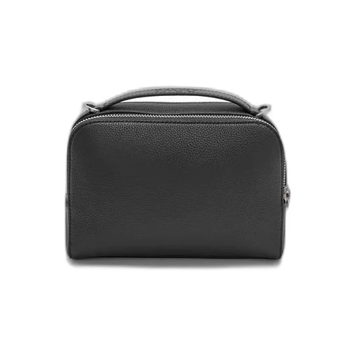 Mini Camera Crossbody bag in soft grained calfskin